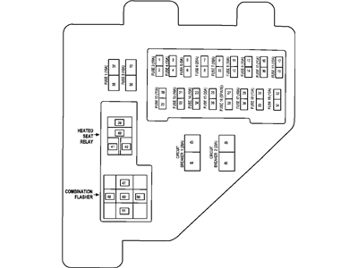 Dodge Ram 3500 Relay Block - 56020332AB