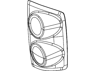 Mopar 55277302AC Lamp-Tail Stop Backup