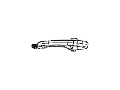Dodge Durango Door Handle - 68239122AA