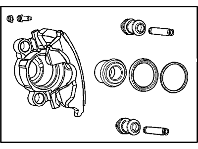 Mopar 5191824AA CALIPER-Disc Brake