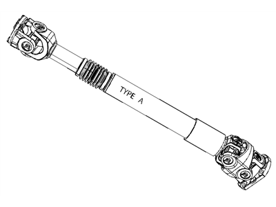 Mopar 52123111AA Front Drive Shaft