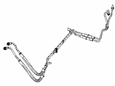2021 Ram 1500 Transmission Oil Cooler Hose - 68430014AB
