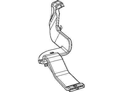 2012 Ram 3500 Air Duct - 55056921AB