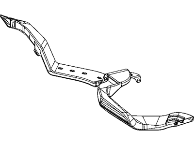 2011 Ram 3500 Air Duct - 55056920AB