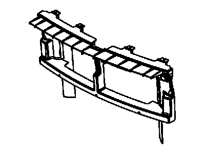 Mopar 68043965AB Support-Front Fascia