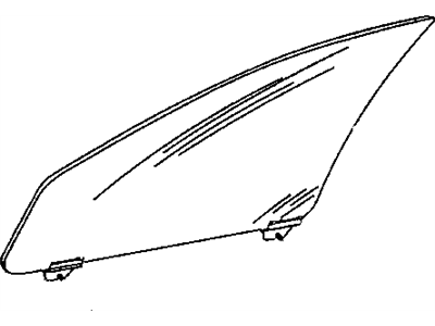 Mopar 4717034 Glass