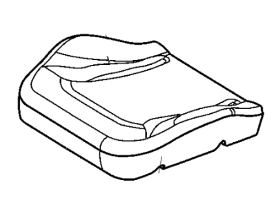 2003 Jeep Liberty Seat Cushion - 5093976AA