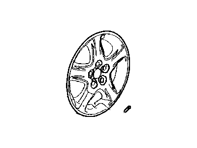 Mopar 4656424AC Wheel Cover