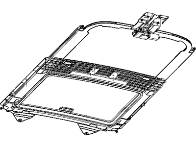 Mopar 5093948AA Channel Sunroof Drain