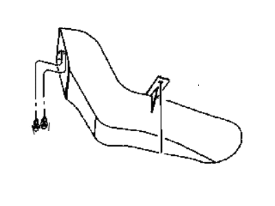 2007 Jeep Grand Cherokee Air Duct - 5029992AB