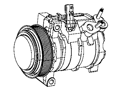 Dodge Journey A/C Compressor - 55111425AB