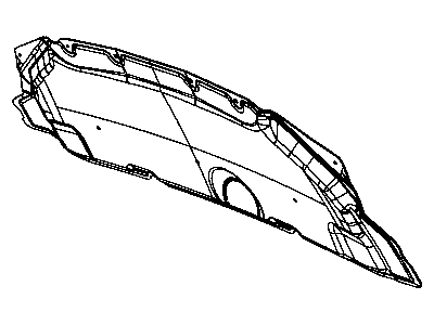 Mopar 5020642AA SILENCER-Hood