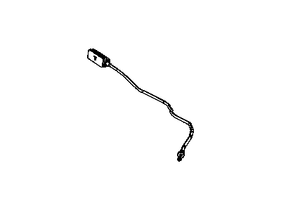Chrysler Town & Country Hood Cable - 5109272AB