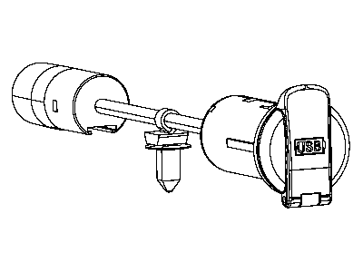 Mopar 68365897AA Usb-Charging Port