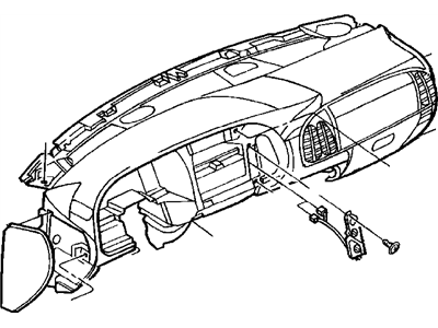 Mopar RW41DX9AB Plate-Switch Opening