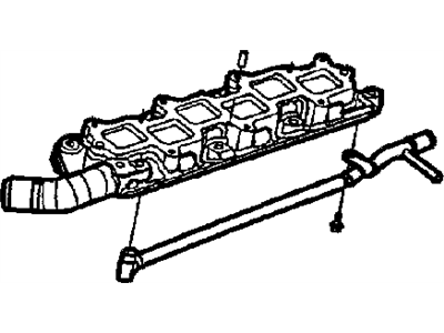 Chrysler 300M Intake Manifold - 5017188AA