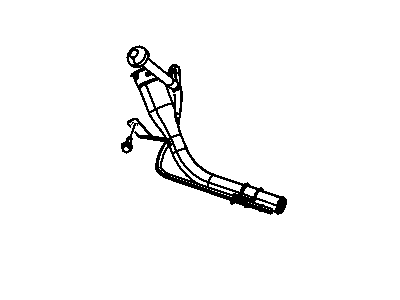 Mopar 68166221AA Hose-Fuel Vapor