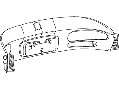 Mopar 4883764AA Panel-Rear Body