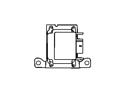 Dodge Neon Air Bag Control Module - 5293231AF