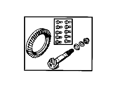 Mopar 4746618AB Gear Kit-Ring And PINION