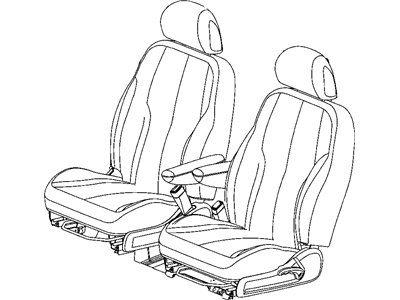 Mopar Seat Belt - ZF411D5AC
