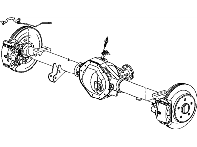 Mopar 52121635AC TUBE/HOSE-Brake