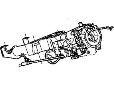 2004 Dodge Dakota Steering Column - 4690662AG