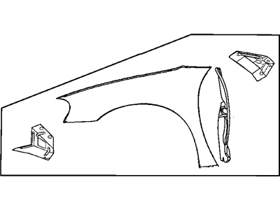 Mopar 5019064AB Fender-Front