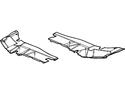 Mopar 5182337AA Panel-Under Hood Appearance