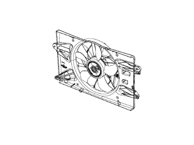 Mopar 68197298AB Fan-Radiator Cooling