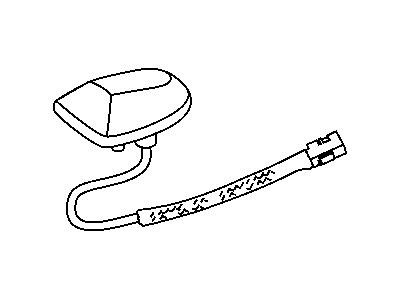 Mopar 5064724AA Antenna-Satellite