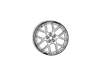 Mopar 5RN84VXWAC Aluminum Wheel
