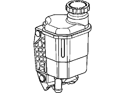 Mopar 5073626AA Cap-Power Steering Reservoir