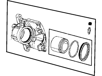 Mopar Brake Caliper - 68245321AB