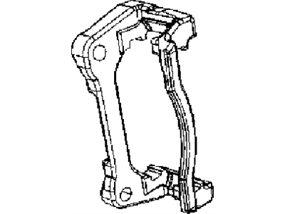 Chrysler Brake Caliper Bracket - 68248311AA