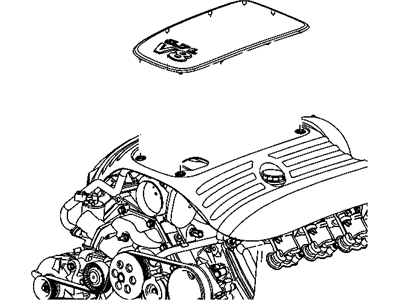 Mopar 53013718AC Cover-Engine