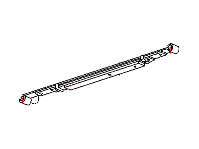 Mopar 52106363AA Rear Leaf Spring