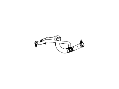 Chrysler 200 Radiator Hose - 5058621AG