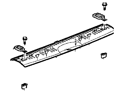 Mopar 55350801AB Bracket-Cargo Tie Down