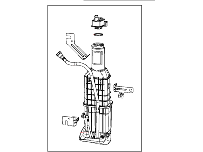 Mopar 5147384AG CANISTER-Vapor