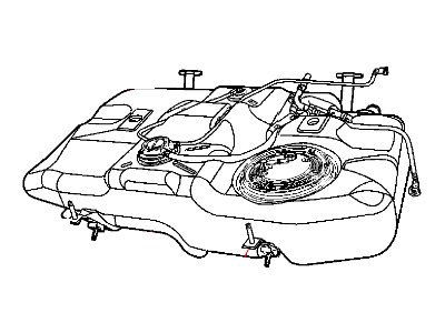 Mopar 5105549AB Strap-Fuel Tank