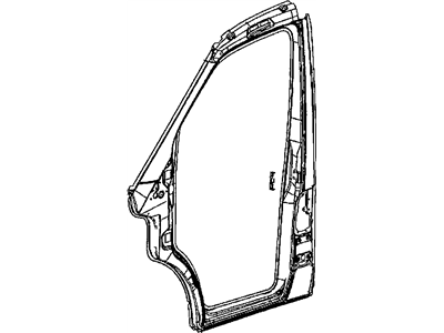 Mopar 68008452AA Panel-Body Side Door