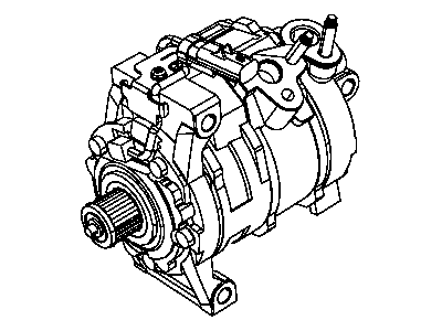 Dodge Charger A/C Compressor - 68021637AE