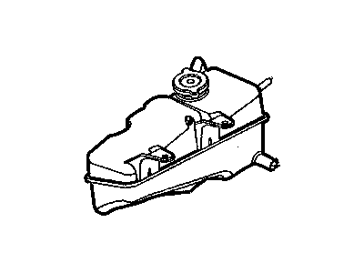 Mopar 4596444AA Cap-Coolant Recovery Bottle