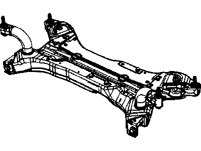 Mopar 5105623AA CROSSMEMBER-Front Suspension