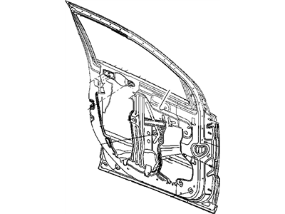 Mopar 5074249AB Panel-Front Door Outer Repair