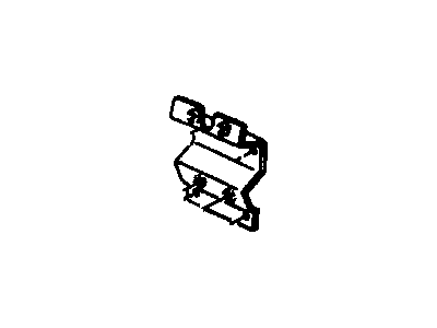 Mopar 4642897 REINFMNT-DECKLID STRIKER