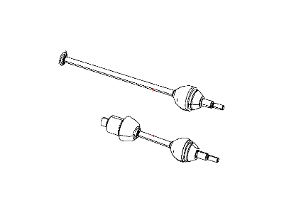 Mopar 4880310AC Front Drive Shaft