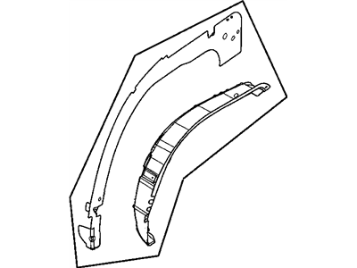 Mopar 4878708AC Bracket-WHEELHOUSE