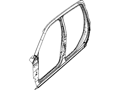 Mopar 55112466AB Panel-Body Side Aperture Outer